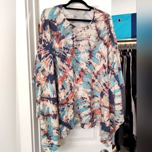 Tie Dye Shark Bite Shirt